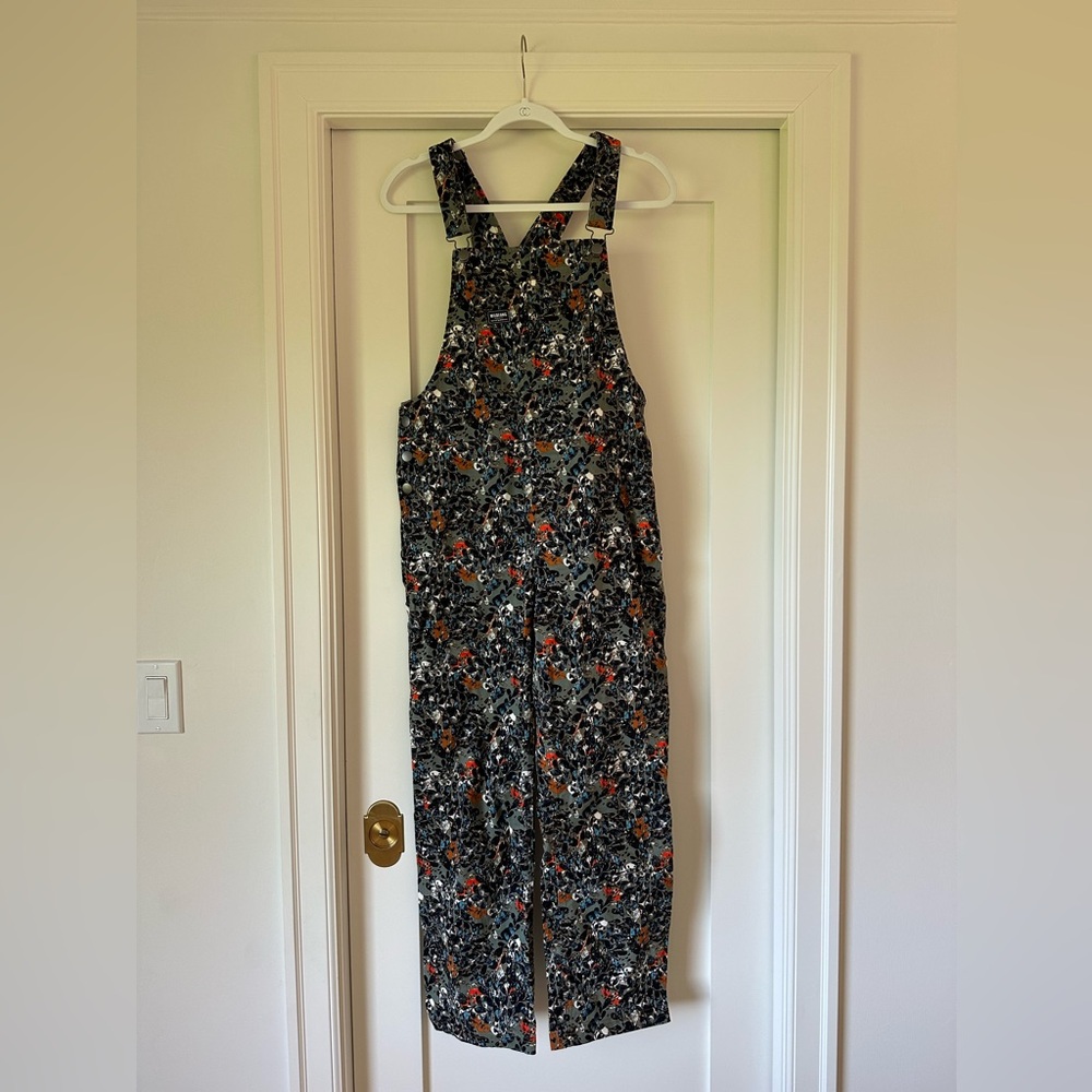 Wildfang Multicolor Floral Overalls